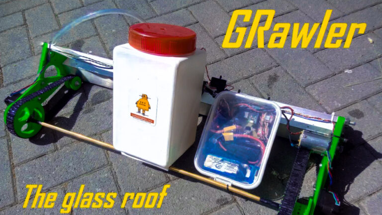 GRAWLER Glass roof cleaning robot